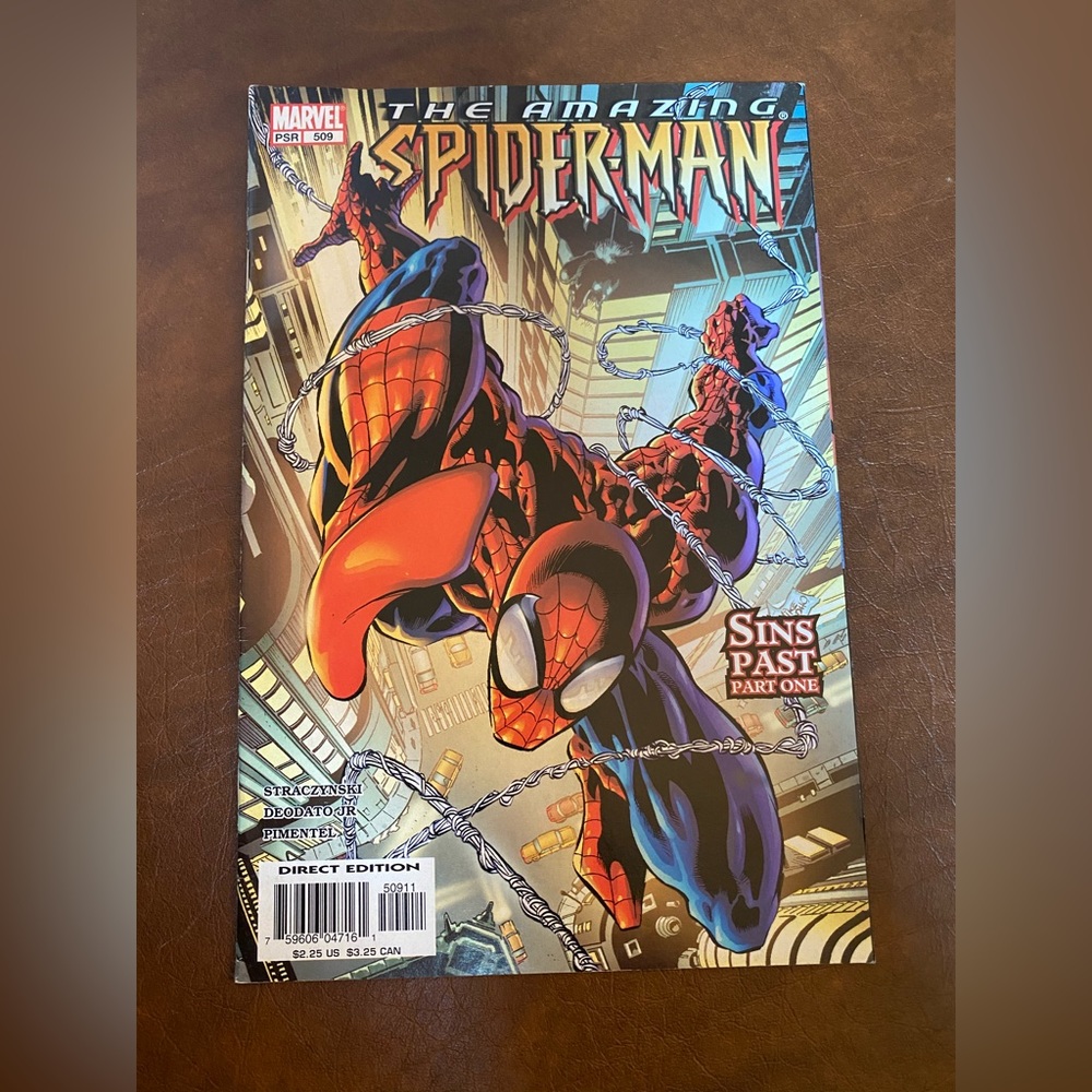 Amazing Spider-Man #509 Rare Newsstand Controversial Sins Past 1st Print Marvel